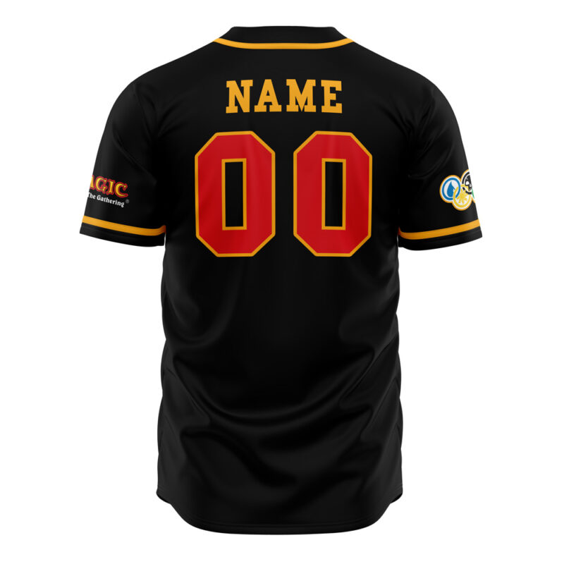 Personalized Planeswalkers Magic the Gathering Baseball Jersey - Image 3
