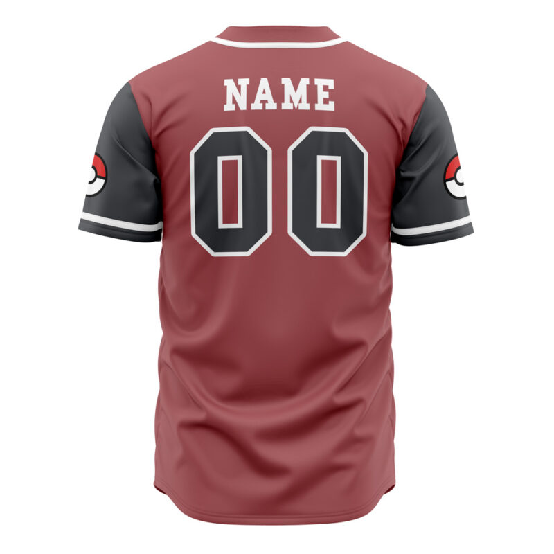 Personalized Pokemon Trainers Pokemon Baseball Jersey - Image 3