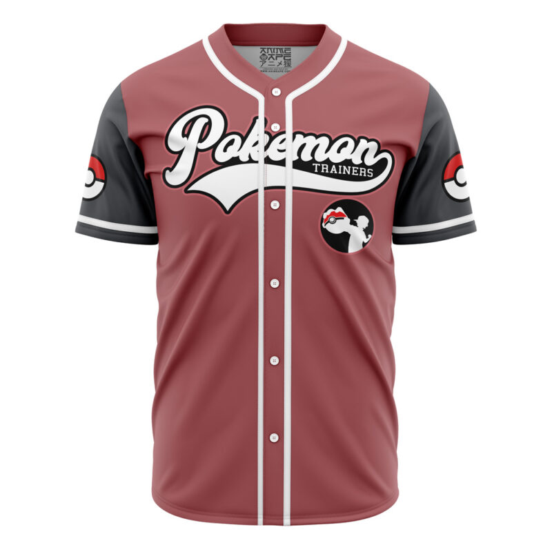 Personalized Pokemon Trainers Pokemon Baseball Jersey - Image 2