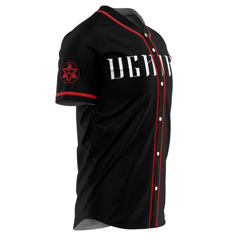 Personalized Sasuke Uchiha Shippuden Baseball Jersey - Image 4