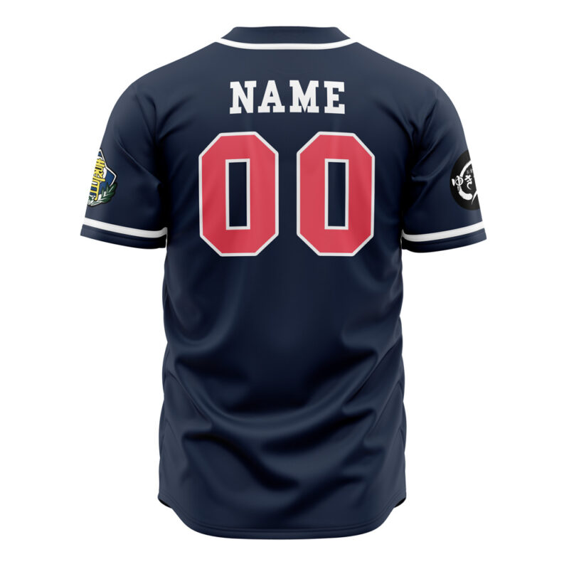 Personalized Sōma Yukihira Food Wars Baseball Jersey - Image 3