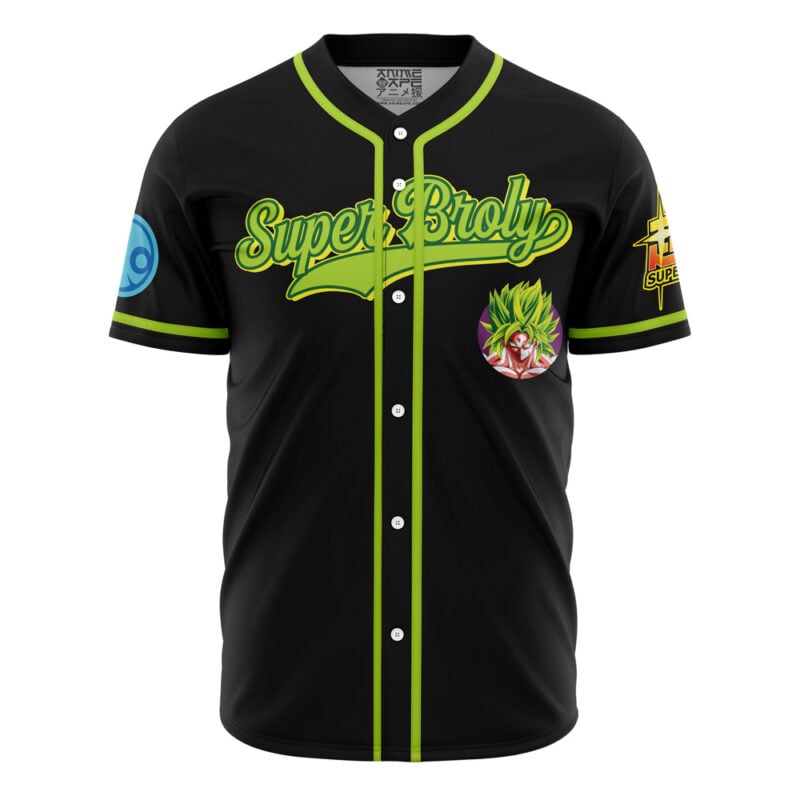 Personalized Super Broly Dragon Ball Z Baseball Jersey - Image 2