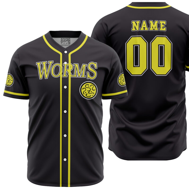 Personalized Worms Dorohedoro Baseball Jersey - Anime Ape