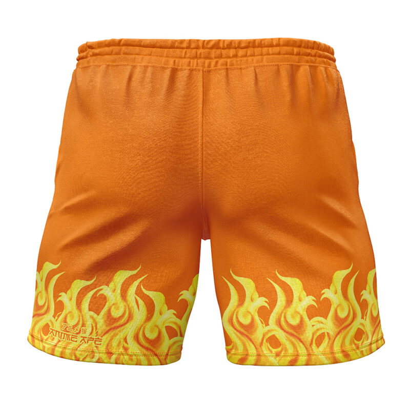 Portgas D. Ace One Piece Gym Shorts - Image 2