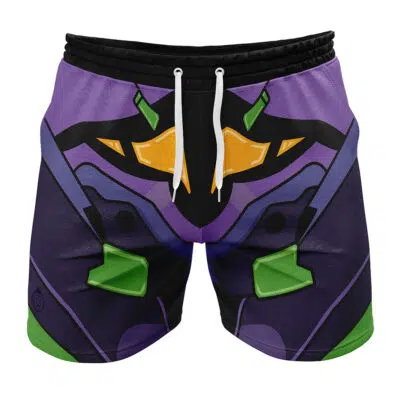 Unit-01 Neon Genesis Evangelion Gym Shorts