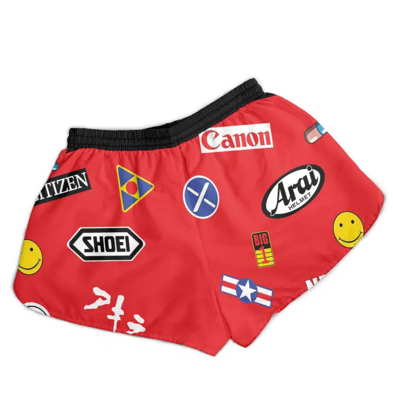 Akira Bike Decals Women's Board Shorts - Image 2