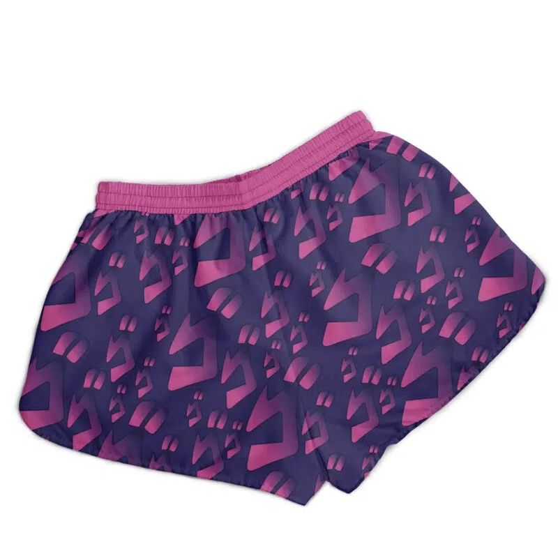 Menacing Aura Jojo's Bizarre Adventure Women's Board Shorts - Image 2