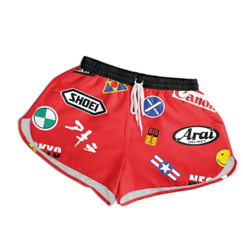 Akira Bike Decals Women's Board Shorts