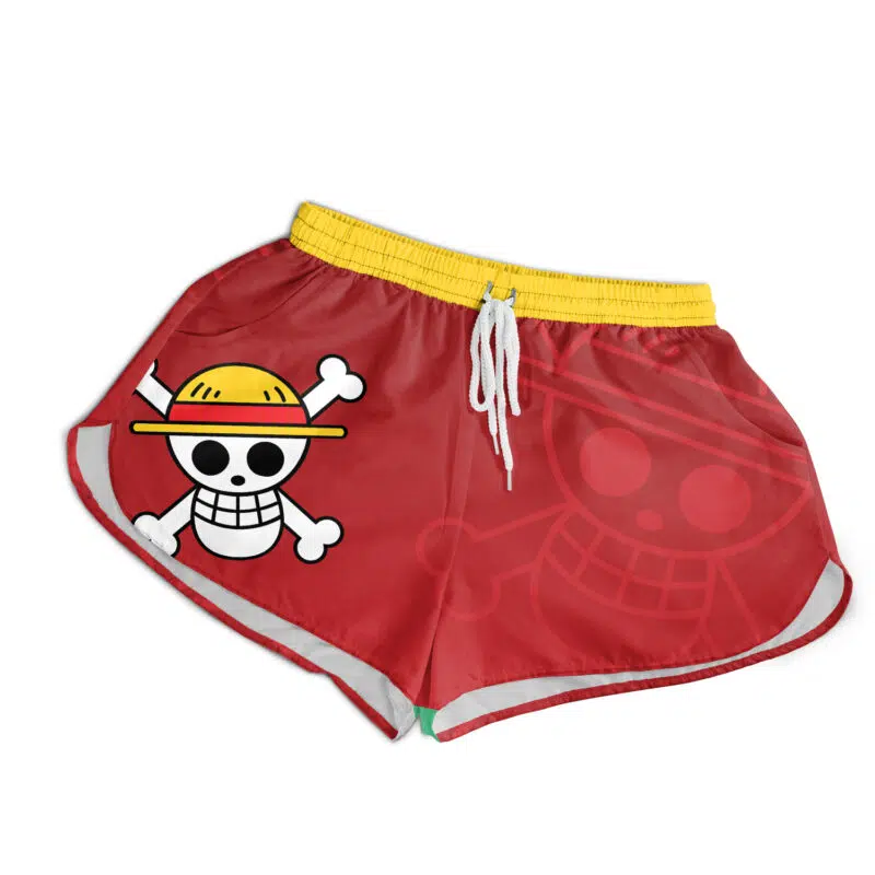 Luffy Straw Hat One Piece Women's Board Shorts