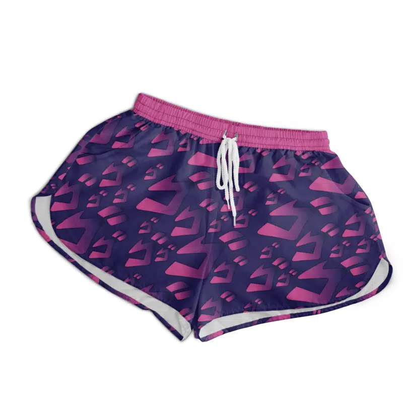 Menacing Aura Jojo's Bizarre Adventure Women's Board Shorts