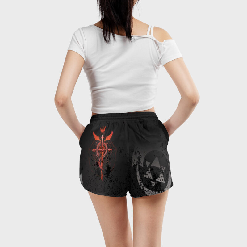 Edward Elric Fullmetal Alchemist Women's Board Shorts - Image 3