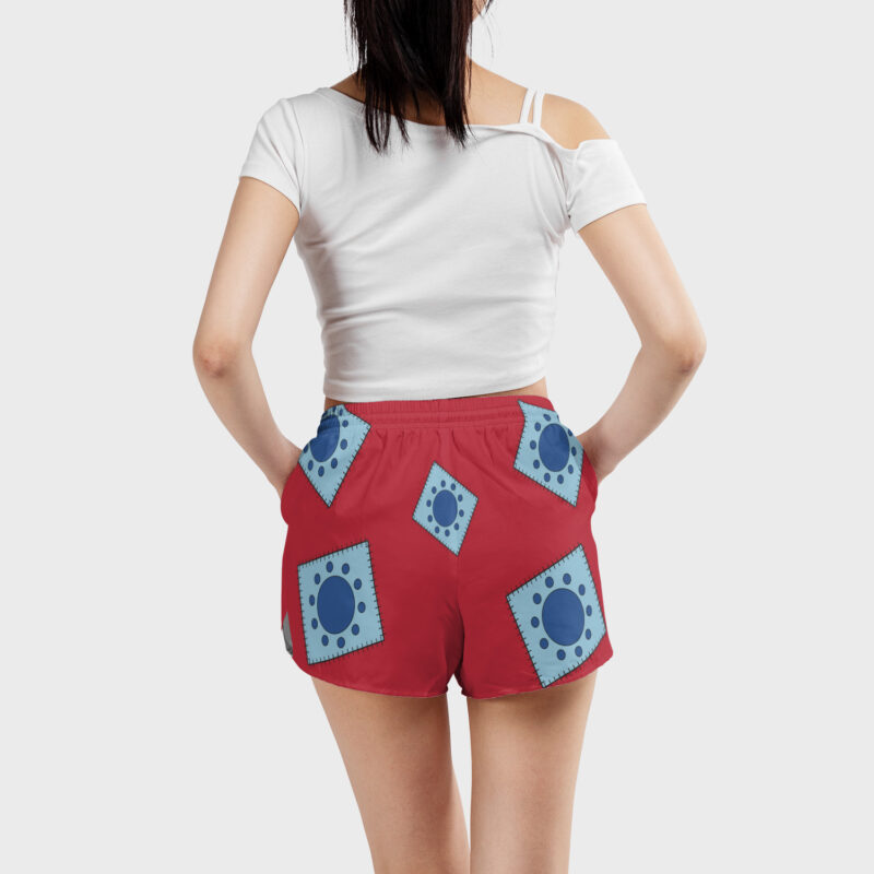 Luffy Wano One Piece Women's Board Shorts - Image 3
