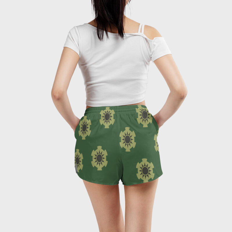 Zoro Wano One Piece Women's Board Shorts - Image 3