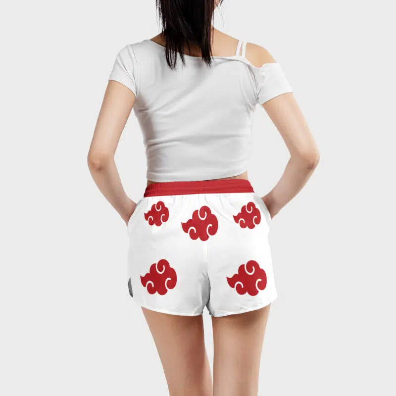 Akatsuki White  Women's Board Shorts - Image 4