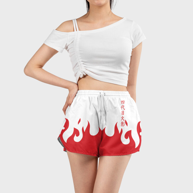 4th Hokage Shippuden Women's Board Shorts - Image 4