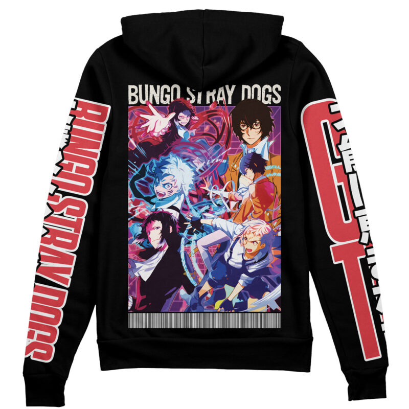 Bungou Stray Dogs Streetwear Zip Hoodie Jacket