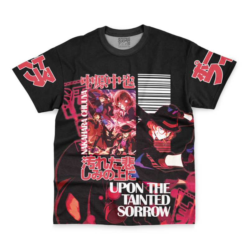 Nakahara Chuuya Bungou Stray Dogs Streetwear T-Shirt - Image 2