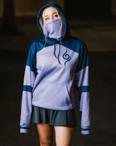 Kakashi Anbu Shippuden Masked Hoodie