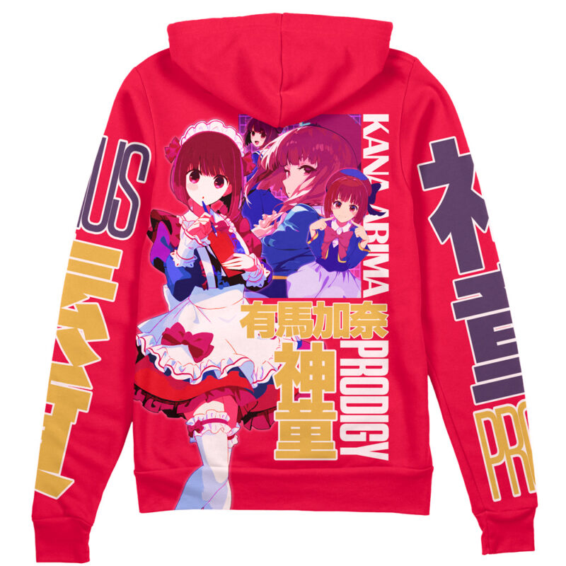 Kana Arima Oshi no Ko Streetwear Zip Hoodie Jacket
