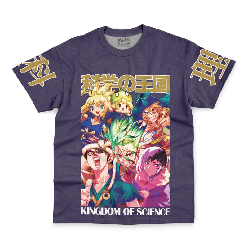 Kingdom of Science Dr. Stone Streetwear T-Shirt - Image 2