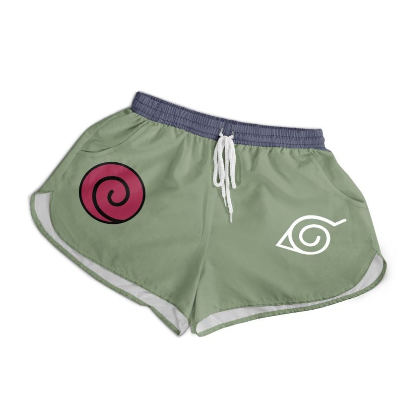 Konoha Jonin Naruto Women's Board Shorts