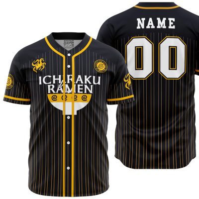 Personalized Ichiraku Ramen Naruto Naruto Baseball Jersey