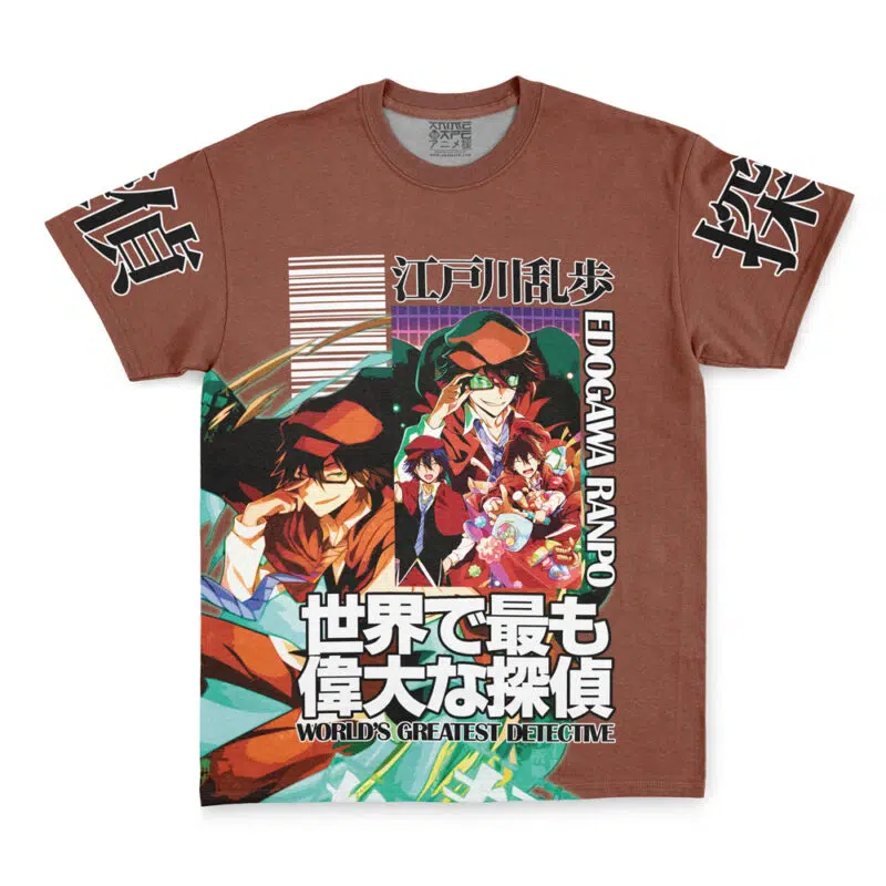 Edogawa Ranpo Bungou Stray Dogs Mashle Streetwear T-Shirt