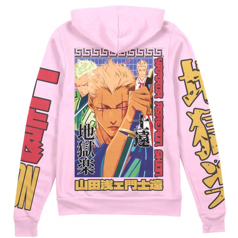 Yamada Asaemon Shion Hell’s Paradise Streetwear Zip Hoodie Jacket
