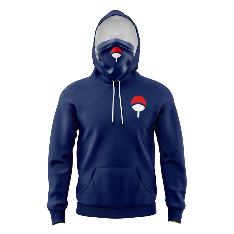 Uchiha Clan Naruto Masked Hoodie