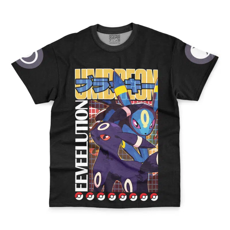 Umbreon V2 Pokemon Streetwear T-Shirt - Image 2