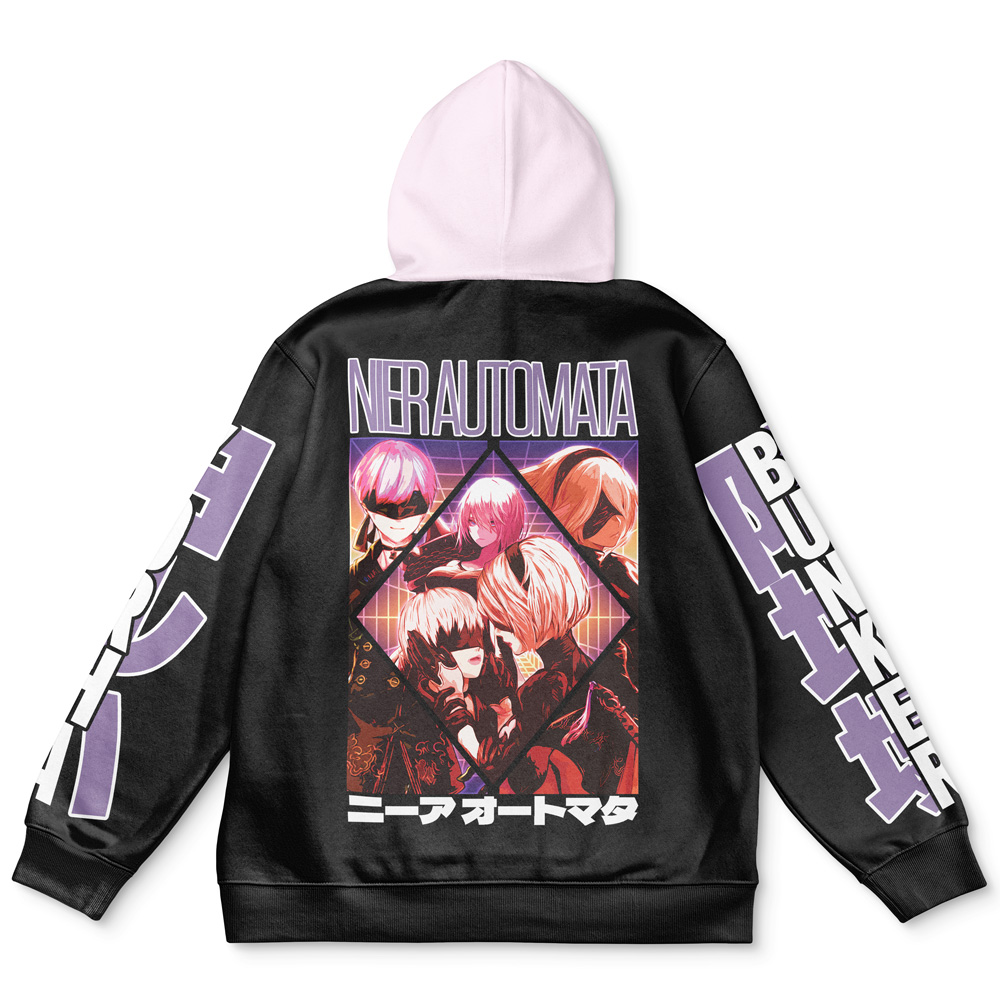 Yorha Units Nier Automata Streetwear Hoodie | Anime Ape