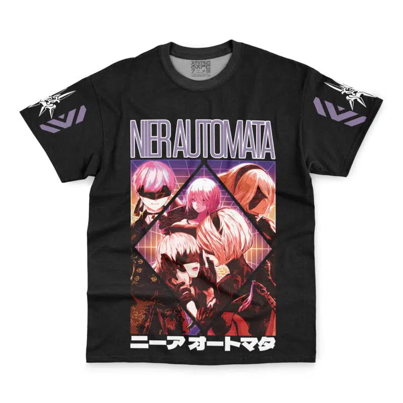 Yorha Units Nier Automata Streetwear T-Shirt - Image 2