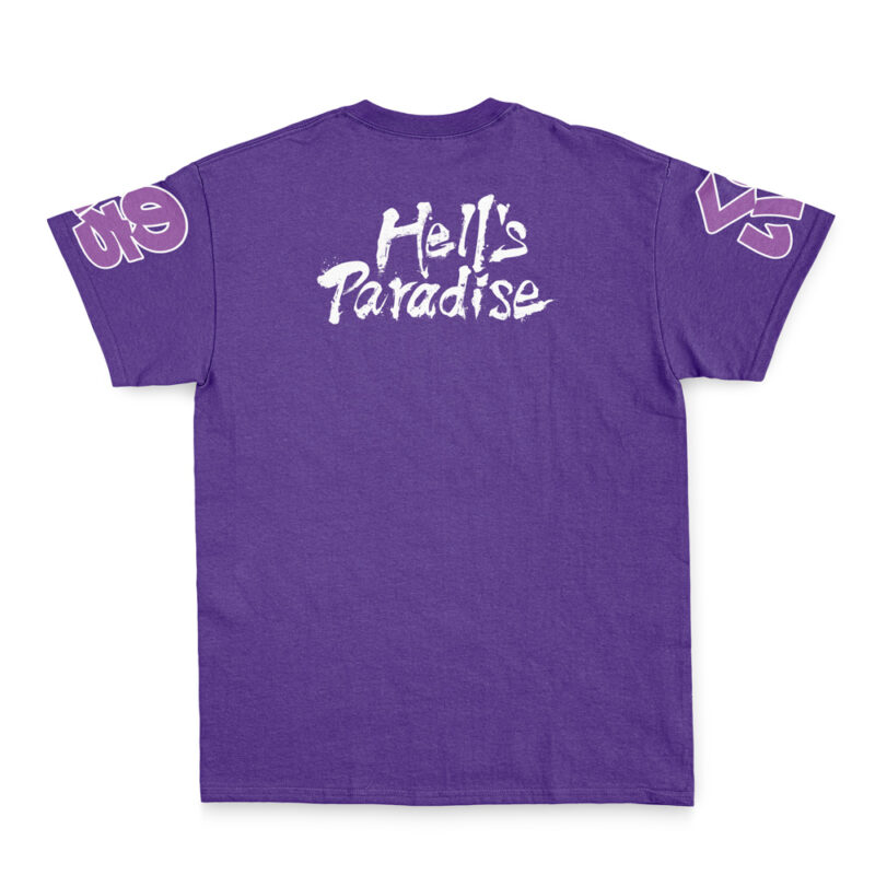 Yuzuriha Hell's Paradise Streetwear T-Shirt - Image 3