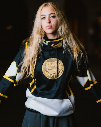 Black Ranger Ninjetti Rangers Masked Hoodie