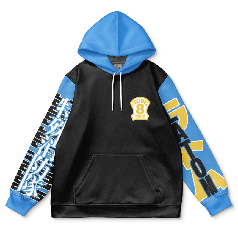 Company 8 Fire Force Streetwear Hoodie - Image 2