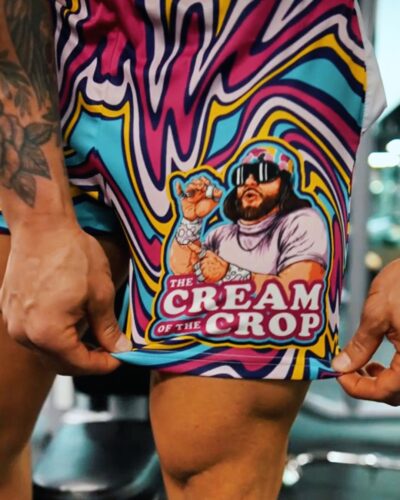 Trippy The Cream of the Crop Randy Savage Gym Shorts
