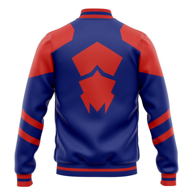 Across The Spider Verse 2099 Spiderman Marvel Varsity Jacket - Image 4
