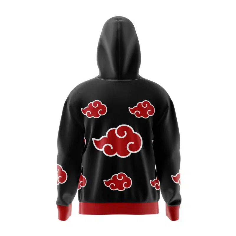 Akatsuki  Full Face Zip Hoodie - Image 2