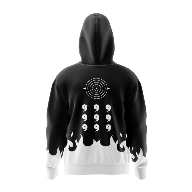 Sage of the Six Paths Mode Shippuden Full Face Zip Hoodie - Image 2