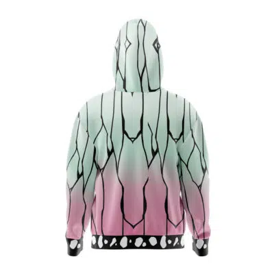 Sakonji Urokodaki Demon Slayer Full Face Zip Hoodie
