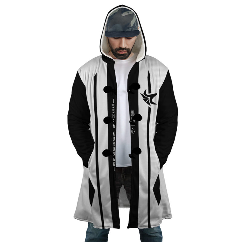 Gotei 13 10th Division Captain Isshin Kurosaki Bleach Dream Cloak Coat - Image 2