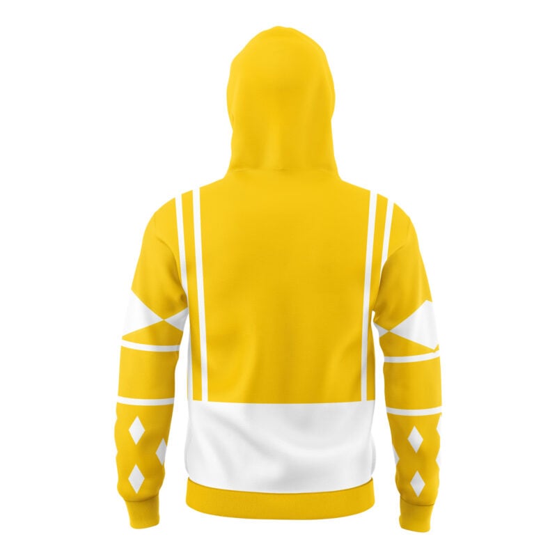 Yellow Ranger  Ninjetti Rangers Masked Hoodie - Image 2