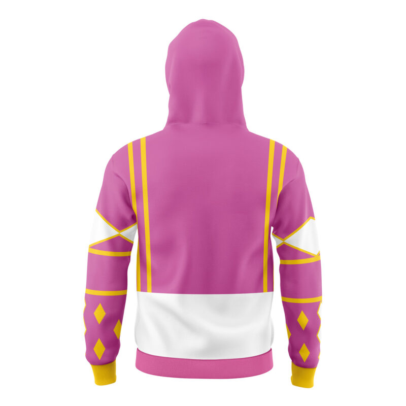 Pink Ranger  Ninjetti Rangers Masked Hoodie - Image 2