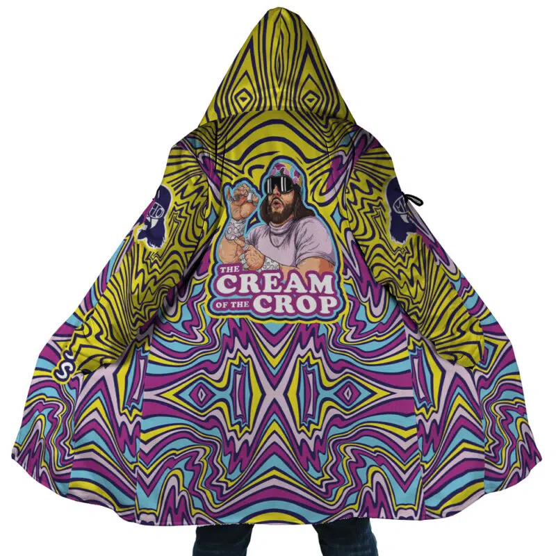 Trippy The Cream of the Crop Randy Savage Pop Culture Dream Cloak Coat