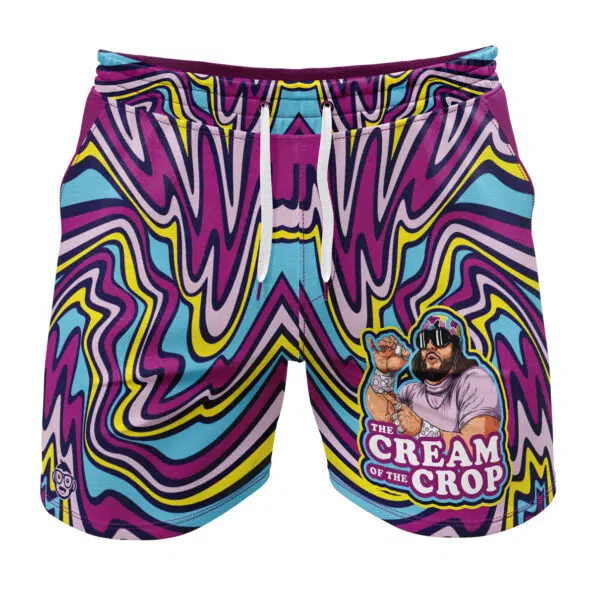 Trippy The Cream of the Crop Randy Savage Gym Shorts