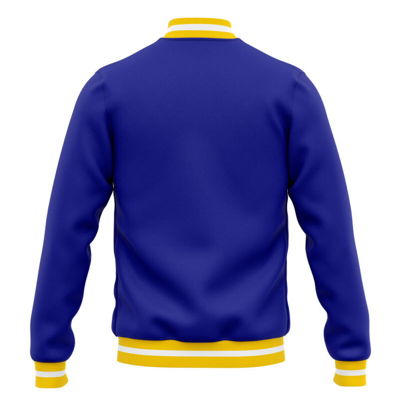 Vegeta V1-A Dragon Ball Z Varsity Jacket - Image 4