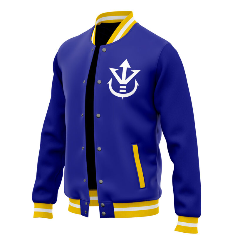 Vegeta V1-A Dragon Ball Z Varsity Jacket - Image 3