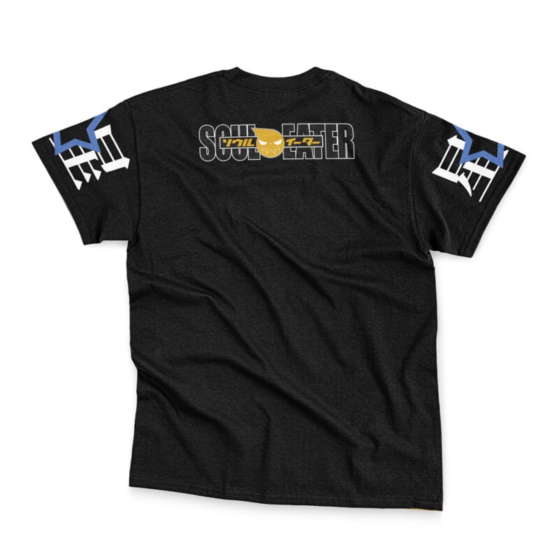 Black Star Soul Eater Streetwear T-Shirt - Image 4