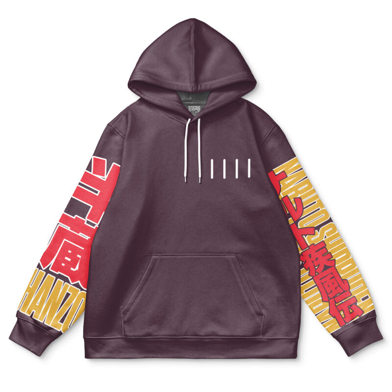 Hanzo of the Salamander Shippuden Streetwear Hoodie - Image 2
