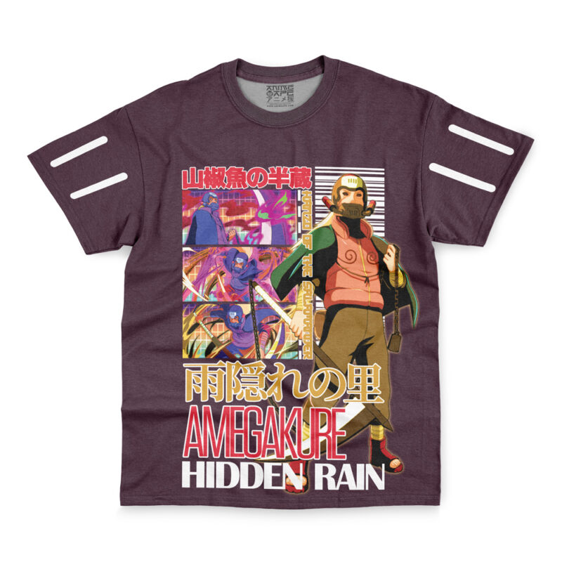 Hanzo of the Salamander Shippuden Streetwear T-Shirt - Image 2